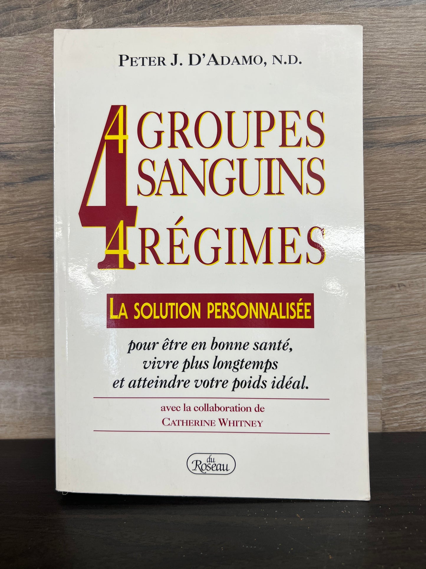 4 groupes sanguins, 4 régimes 1719