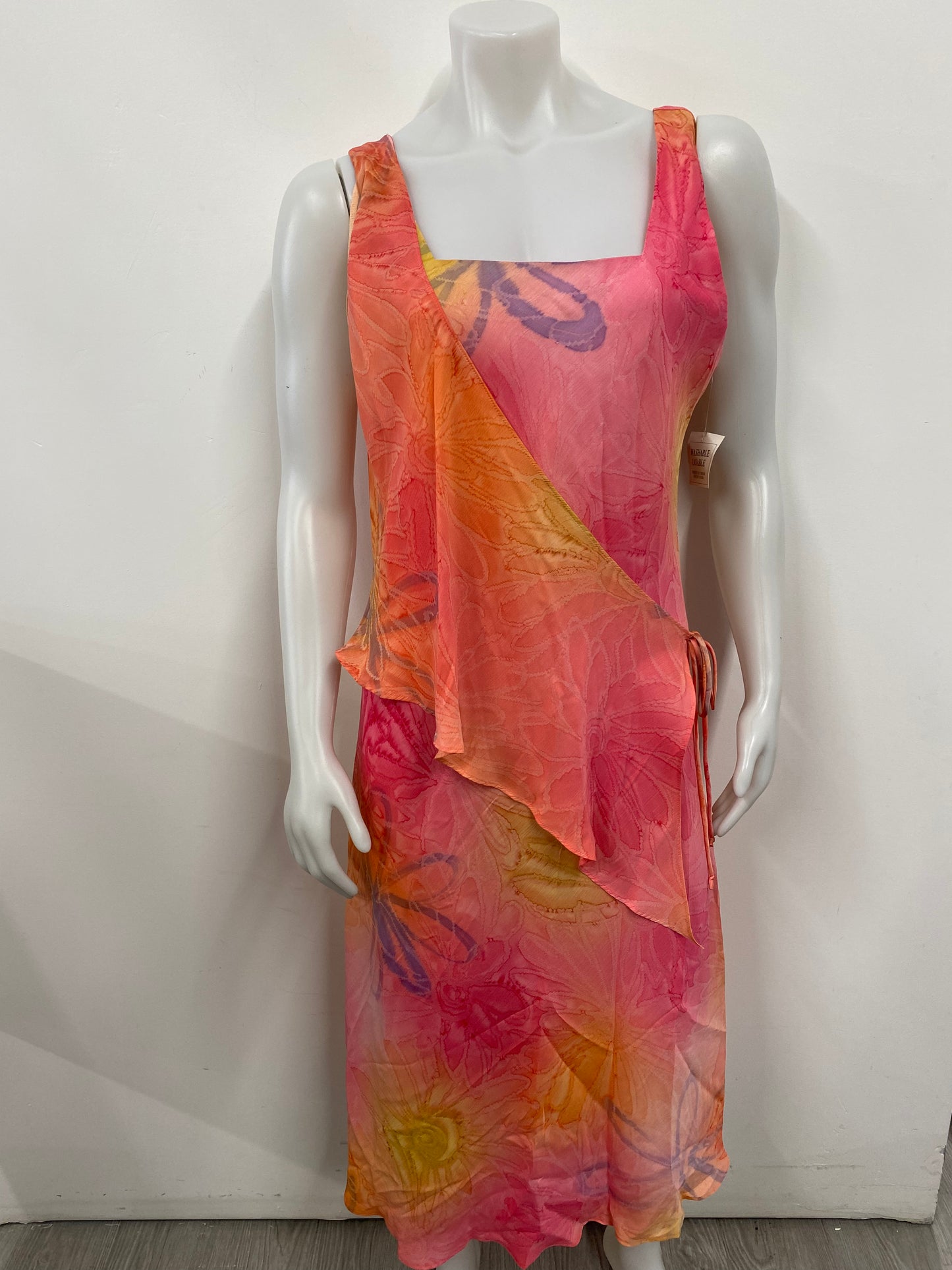 Robe Rose et orange 374